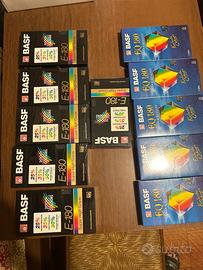 Videocassette VHS BASF E-180 Sigillate Nuove