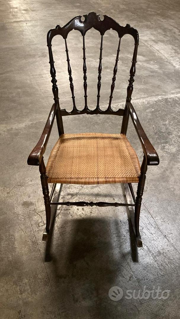 Sedia a dondolo chiavarina Arredamento e Casalinghi In vendita a