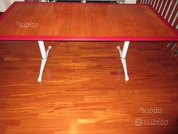 Scrivania/Tavolo FRAU ARTU' Pelle e Ciliegio