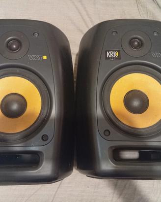 casse studio KRK vxt8 
