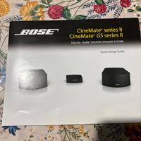 IMPIANTO BOSE CINEMATE SERIES 2
