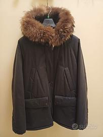 PARKA UOMO SIMBOLS MADE IN ITALY GRIGIO TAGLIA M