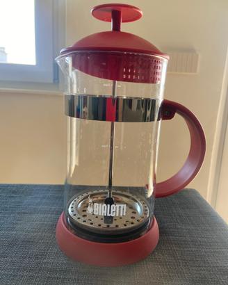 Bialetti French Press rossa – Nuova, mai usata