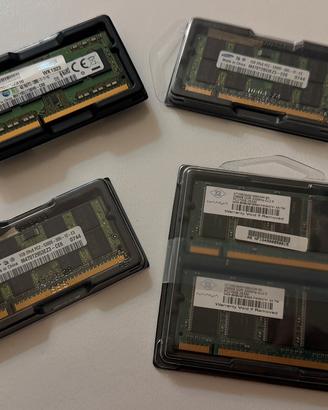 Ram per portatili funzionanti