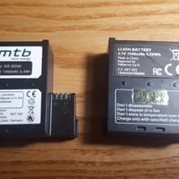 n.2 batterie Litio Actioncam Rollei 6s