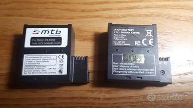 n.2 batterie Litio Actioncam Rollei 6s
