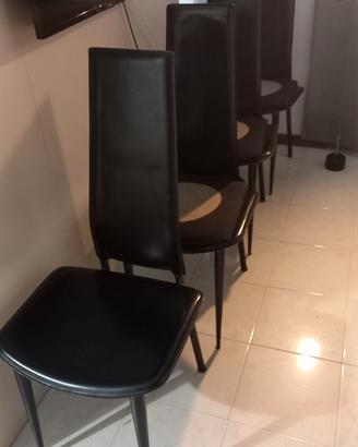 4 sedie da soggiorno di La Palma, trattabile NO sp