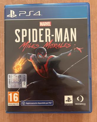 Spider-man miles morale ps4