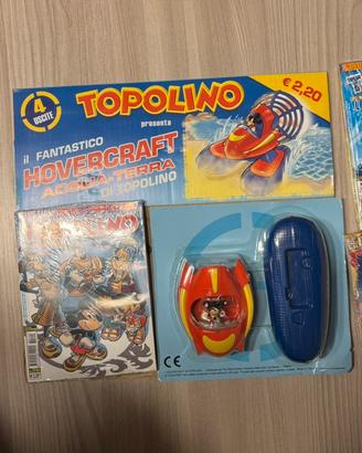 Topolino Overcraft acqua-terra SET COMPLETO