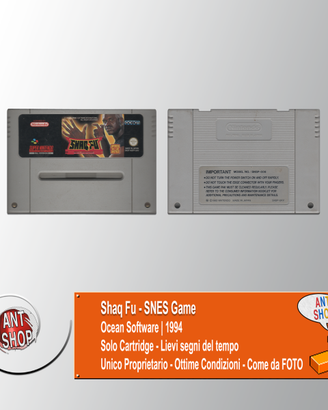 Shaq Fu - Vintage SNES/PAL (1994)