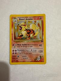 Blaine’s Arcanine Holo Gym Challenge ITA