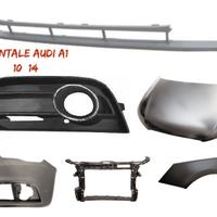 Audi A1 cofano paraurti fanale freni airbag 10-14