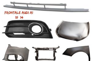 Audi A1 cofano paraurti fanale freni airbag 10-14