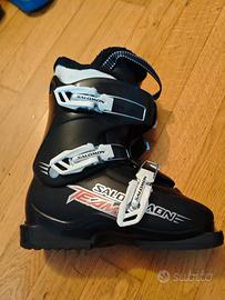 Scarponi da sci Salomon neri 22-22.5 ( num 35-36)