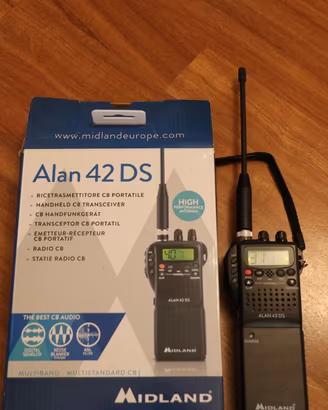 Midland ALAN 42 DS – Ricetrasmittente CB portatile