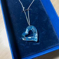 Collana cuore in Swarovski