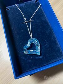 Collana cuore in Swarovski