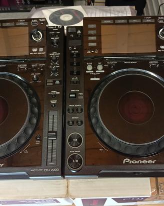 COPPIA LETTORI PIONEER CDJ 2000 (NO NEXUS) DEMO