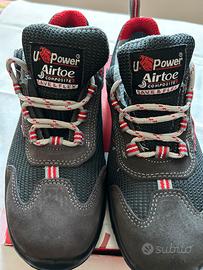 Scarpe U Power antinfortunistiche Nuove