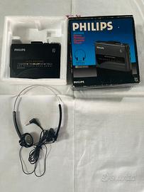Walkman Philips AQ6498 Vintage Cassette player set