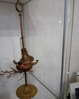 lampada  ad olio fiorentina
