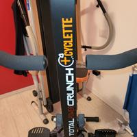 attrezzo total power crunch più cyclette