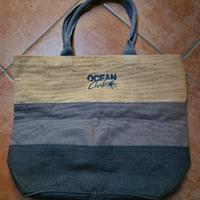 borsa mare in tela 