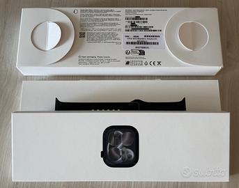 APPLE WATCH Serie 11 GPS+CELL Jet Black M/L -NUOVO