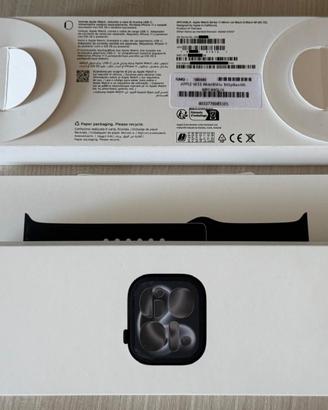 APPLE WATCH Serie 11 GPS+CELL Jet Black M/L -NUOVO