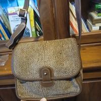 Tracollina Borbonese vintage, pelle/ camoscio O.P.