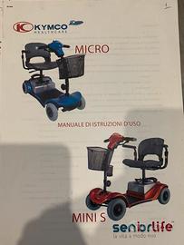 Scooter elettrico per anziani e disabili