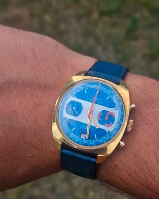 Dugena Chrono anni 70 cal. Valjoux 7734 - placcato
