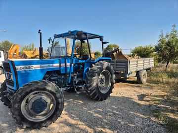 Landini 6830 + Rimorchio