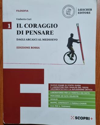 "Il coraggio di pensare 1" di Umberto Curi