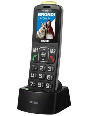 BRONDI AMICO FLASH TELEFONO CELLULARE PER ANZIANI