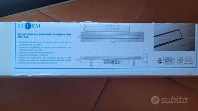 Canalina di scarico per doccia a pavimento
