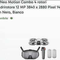 Drone dji neo fpv 