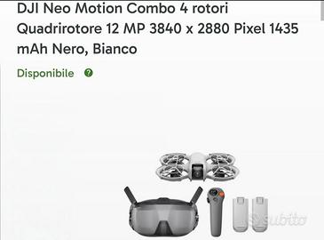 Drone dji neo fpv 