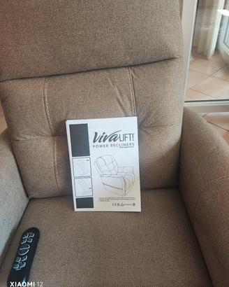 poltrona elettrica due motori