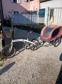 bicicletta e carrettino