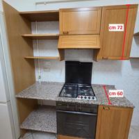 Cucina completa con forno e lavandino