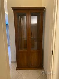 Cristalliera mobile in legno