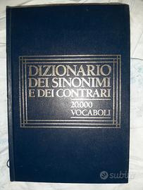 Dizionario dei sinonimi e contrari 