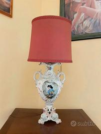 Lampada vintage in ceramica