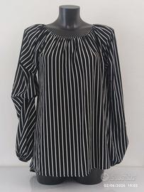 Blusa oversize – Scollo a barca