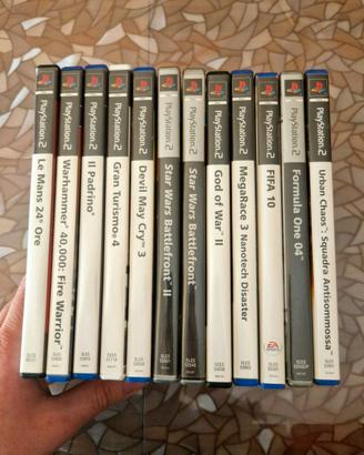 Bundle Giochi Ps2 ( 12 Videogiochi)