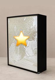 Lampada 3D con litofania