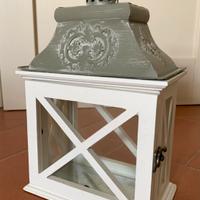 Lanterna arredo vintage portacandele