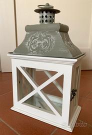 Lanterna arredo vintage portacandele
