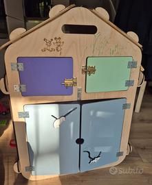Maxi Casetta Montessori Multi Attività Happy Home
